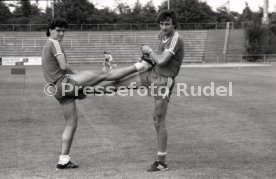 04.07.85 VfB Stuttgart Amateure Training