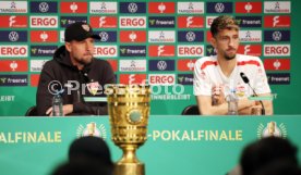 23.05.25 VfB Stuttgart Pressekonferenz DFB-Pokal Finale 2025 Berlin