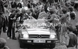 26.05.1984 VfB Stuttgart Meisterschaft 1984 Autokorso Bad Cannstatt