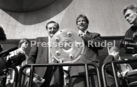 17.05.1992 VfB Stuttgart Meisterschaft Empfang im Stadion