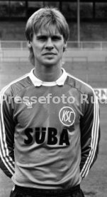 28.06.88 Karlsruher SC Fototermin Saison 1988/1989