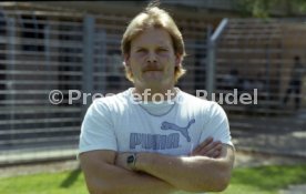 01.07.86 SC Freiburg Fototermin 1986/1987