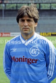 13.07.84 Karlsruher SC Fototermin 1984/1985