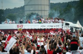 VfB Stuttgart FanFest Cannstatter Wasen Bundesliga Aufstieg 2017