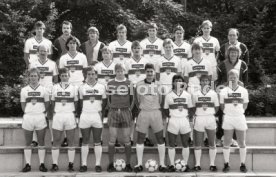 VfB Stuttgart II Fototermin Saison 1986/1987