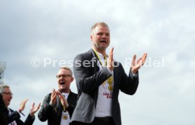 25.05.25 VfB Stuttgart Feier und Autokorso DFB-Pokal Sieg Stuttgart Schlossplatz