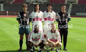 08.07.97 VfB Stuttgart Fototermin Saison 1997/1998