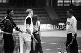 10.03.85 Tennis Davis Cup Deutschland - Spanien<