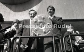 17.05.1992 VfB Stuttgart Meisterschaft Empfang im Stadion