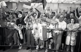 16.05.1992 VfB Stuttgart Meisterschaft Empfang Flughafen