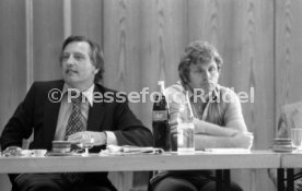 18.07.80 VfB Stuttgart Pressekonferenz