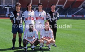 08.07.97 VfB Stuttgart Fototermin Saison 1997/1998