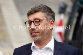 03.06.22 VfB Stuttgart Baggerbiss Umbau Mercedes-Benz Arena Haupttribüne