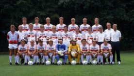 25.07.86 VfB Stuttgart Fototermin 1986/1987