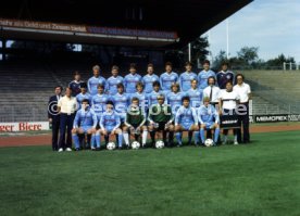 13.07.84 Karlsruher SC Fototermin 1984/1985