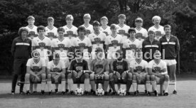 17.07.85 VfB Stuttgart II Fototermin 1985/1986