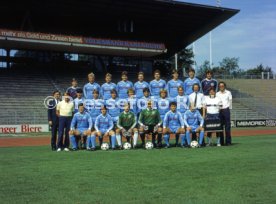 13.07.84 Karlsruher SC Fototermin 1984/1985