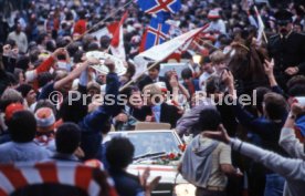 26.05.1984 VfB Stuttgart Meisterschaft 1984 Autokorso Bad Cannstatt