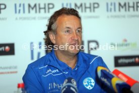 Stuttgarter Kickers Pressekonferenz
