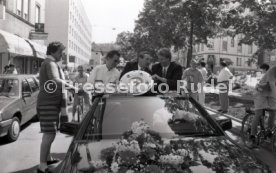 17.05.1992 VfB Stuttgart Meisterschaft Autokorso