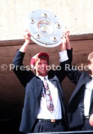 17.05.1992 VfB Stuttgart Meisterschaft Empfang im Stadion
