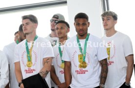 25.05.25 VfB Stuttgart Empfang Rathaus DFB-Pokal Sieg