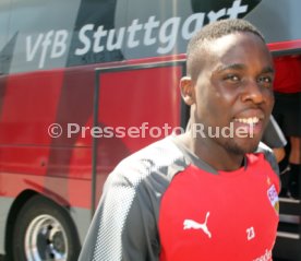 VfB Stuttgart Vorstellung Neuer Mannschaftsbus