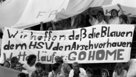 DFB-Pokal Finale 1987 Hamburger SV - Stuttgarter Kickers