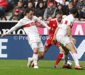 FC Bayern M&uuml;nchen-VFB Stuttgart 1:2