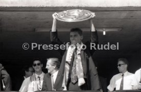 17.05.1992 VfB Stuttgart Meisterschaft Empfang im Stadion
