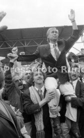 21.06.87 Stuttgarter Kickers Empfang DFB-Pokal Finale 1987