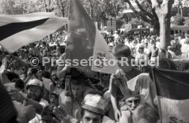 17.05.1992 VfB Stuttgart Meisterschaft Autokorso