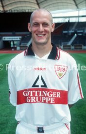 08.07.97 VfB Stuttgart Fototermin Saison 1997/1998