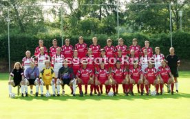 01.07.01 SC Freiburg Fototermin 2001/2002