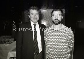 16.10.85 Vorstellung WM M&uuml;nzen 1986 und Prominentenspiel
