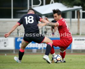 VfB Stuttgart Trainingslager Neustift 2017 Testspiel VfB Stuttgart - Huddersfield Town