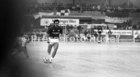 03.01.87 Fussball Hallenturnier Karlsruhe