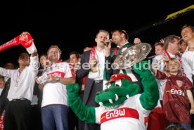 19.05.07 VfB Stuttgart Meisterschaft 2007 Empfang Schlossplatz