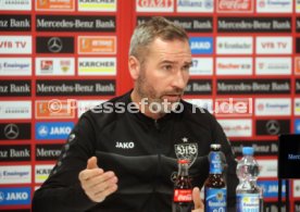 VfB Stuttgart Pressekonferenz