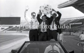 17.05.1992 VfB Stuttgart Meisterschaft Empfang im Stadion