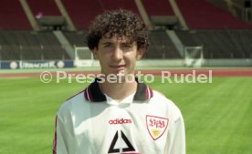 08.07.97 VfB Stuttgart Fototermin Saison 1997/1998