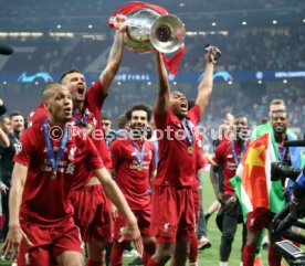 UEFA Champions League Finale 2019 Tottenham Hotspurs - FC Liverpool