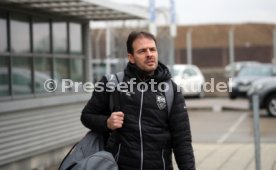 23.01.22 VfB Stuttgart Abflug Trainingslager Marbella