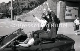 17.05.1992 VfB Stuttgart Meisterschaft Autokorso