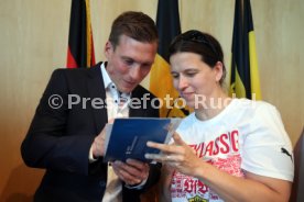 VfB Stuttgart Empfang Rathaus Meisterschaft 2. Bundesliga