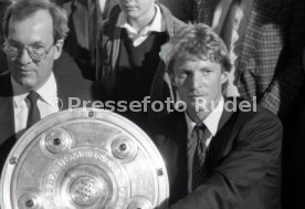 26.05.1984 VfB Stuttgart Meisterschaft 1984 Empfang Rathaus