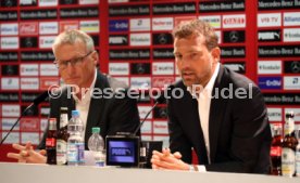 VfB Stuttgart PK Vorstellung Trainer Weinzierl