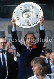 26.05.1984 VfB Stuttgart Meisterschaft 1984 Empfang Rathaus