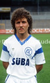 28.06.88 Karlsruher SC Fototermin Saison 1988/1989