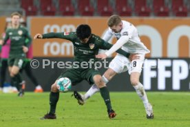 FC Augsburg vs. VfB Stuttgart, 1. Bundesliga, 15. Spieltag, 10.01.2021